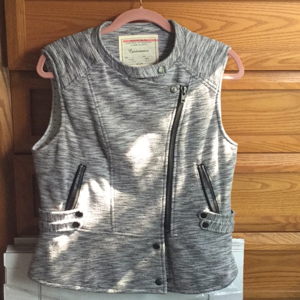 NWT Anthropologie moto vest $168